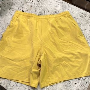 Lululemon Mens Athletica Swim Lululemon Yellow Pool Short Size Large